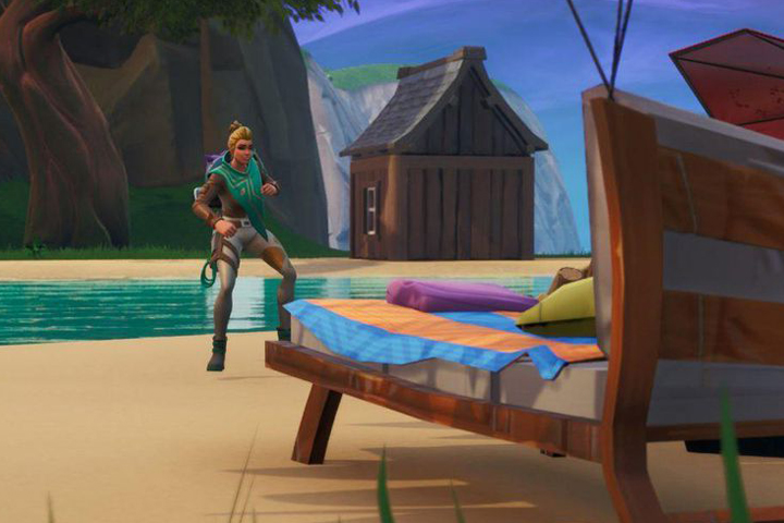 Fortnite : Chercher le petit canard en plastique à l’emplacement caché sur l’écran de chargement Bataille d’eau estivale , défi 14 jours de l’été