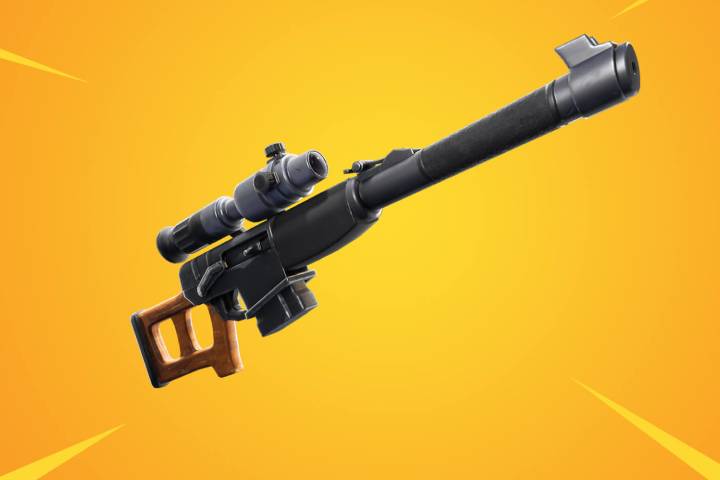 Fortnite : Le fusil de sniper auto dispo avec la maj de contenu 10.00