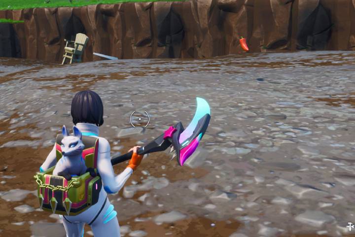 Fortnite : Consommer des objets instables ramassés sur le terrain, défi Pluie de débris, saison 10