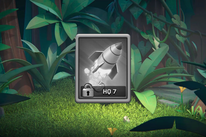 Rush Wars : Rocket trap, infos sur l’unité de défense