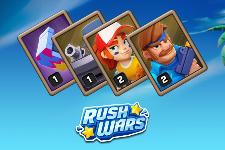 Rush Wars : Liste des cartes, wiki de toutes les unités du nouveau jeu de Supercell