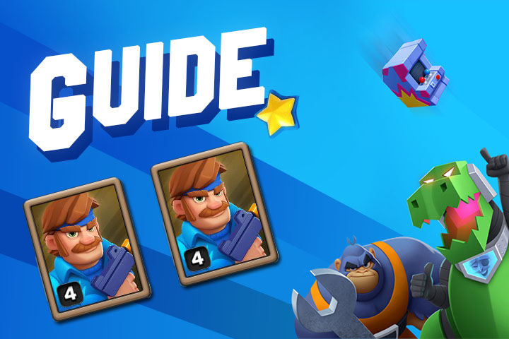 Rush Wars : Zerg rush, Compo avec des Troopers et Boost