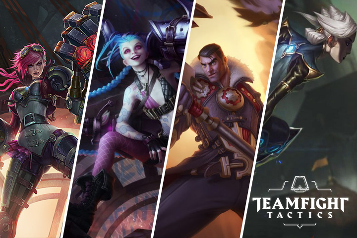 TFT : Camille, Jayce, Vi et Jinx, toutes les infos sur les 4 prochains champions