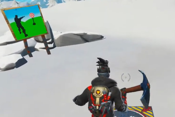 Fortnite : Toucher une cible de tir facile et difficile, défi Dans le Mille Semaine 9 Saison 10