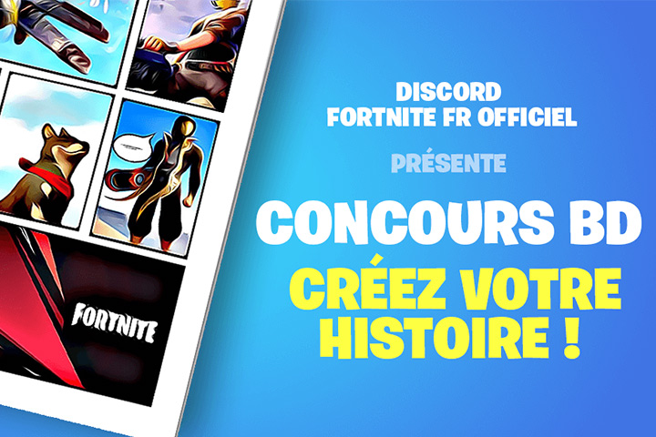 Fortnite : Un concours de BD officiel sur l’univers du jeu !