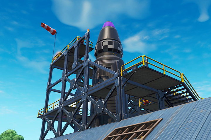 Fortnite : La construction de la fusée de Dusty Depot est terminée, bientôt son décollage ?