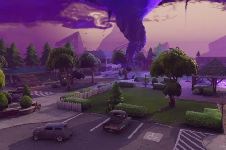 Fortnite : Visiter le centre d’un cercle de tempête, défi Course tempétueuse, guide pour le réaliser