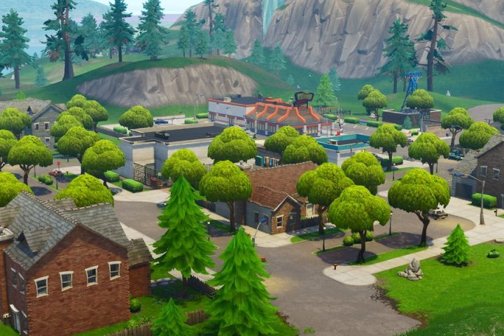 Fortnite : Greasy Grove et Moisty Mire sont de retour avec le 10.30