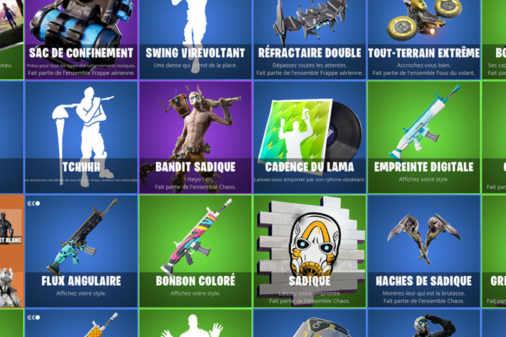 Fortnite : Nouveaux skins au patch 10.30, leak, toutes les images
