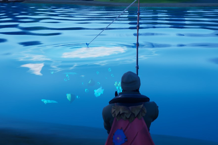 Fortnite : Attraper un poisson en portant la tenue marin, Mission et défi