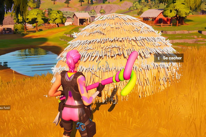 Fortnite : Cachette, sortir lorsqu’un adversaire est à 20 m, défi Cauchemars