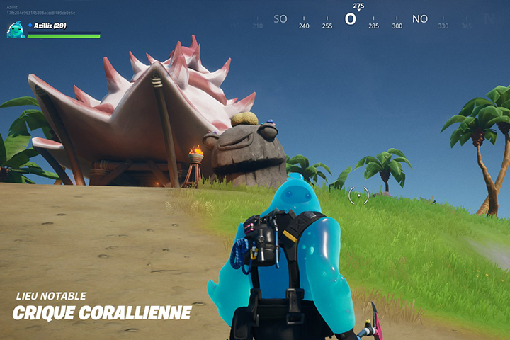 Fortnite : Visitez la Rampe des Bateaux, la Crique Corallienne et l’Étang Poissonneux