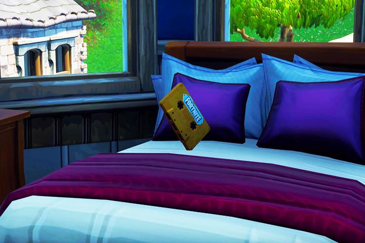 Fortnite : Récupérer l’enregistrement du Visiteur à Starry Suburbs et Gotham City, Défis Hors du Temps, Ultime Effort