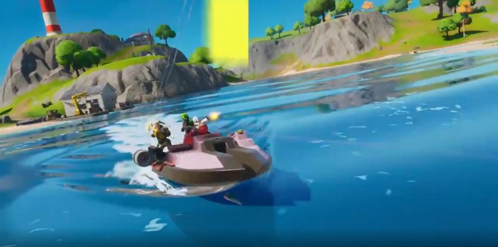 Fortnite : Canots motorisés, où se trouvent les bateaux ?