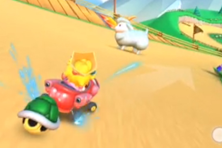 Mario Kart Tour : Renversez cinq chèvres, astuce pour le défi