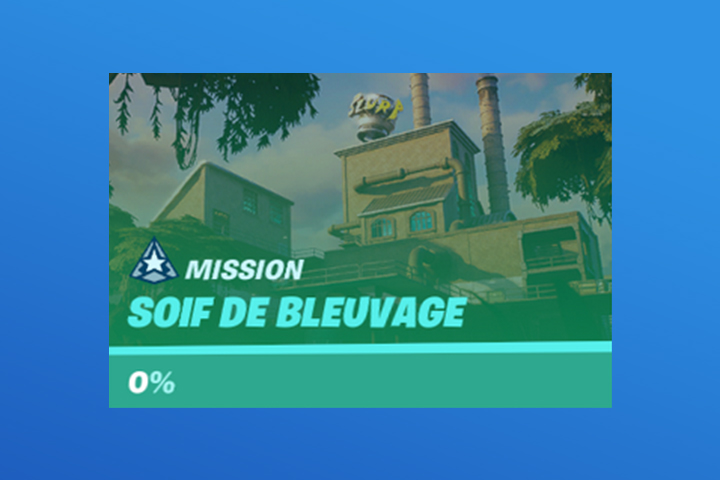 Fortnite : Défis Mission Soif de Bleuvage, Chapitre 2, Guides et astuces