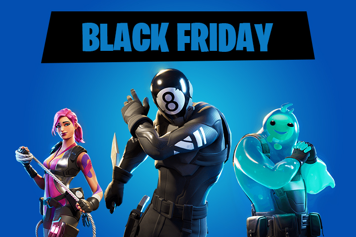 Fortnite : Black Friday, offres et promos de la boutique