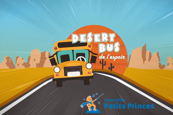 Le Desert Bus de l’Espoir : Date et infos sur le stream caritatif pour l’association Petits Princes