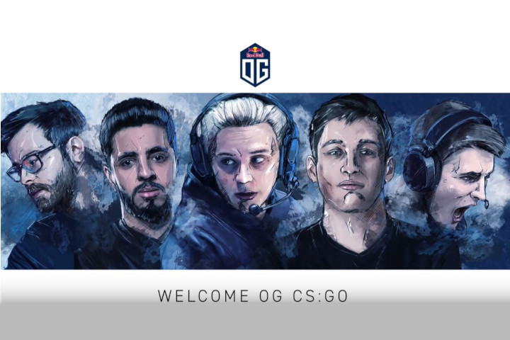 CSGO : OG crée une équipe avec NBK, Aleksib, valde, ISAA et mantuu