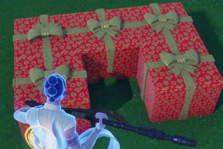 Fortnite : Utiliser des cadeaux, défis hivernaux