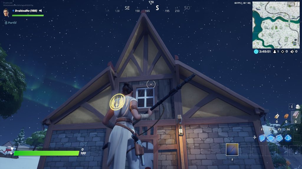 Fortnite : Visiter l’Atelier, le Chalet de casse-noisette et la Glace artisanale de Mister Polar, défis hivernaux