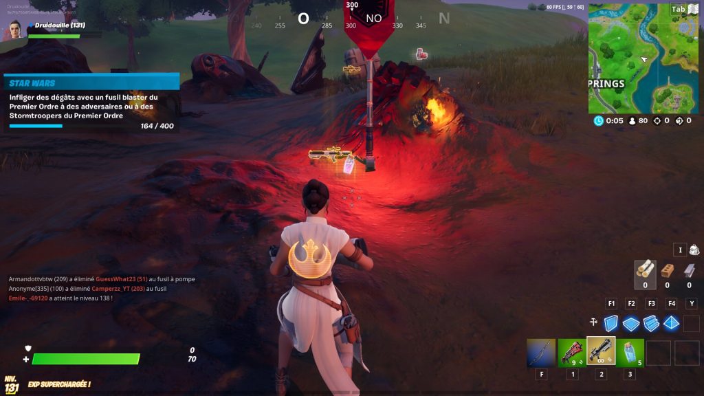 Fortnite : Fusil blaster, comment l’obtenir et infliger des dégâts aux Stormtroopers, défi Star Wars