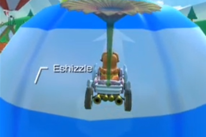 Mario Kart Tour : Montgolfière, effectuez des figures en rebondissant, astuce pour le défi