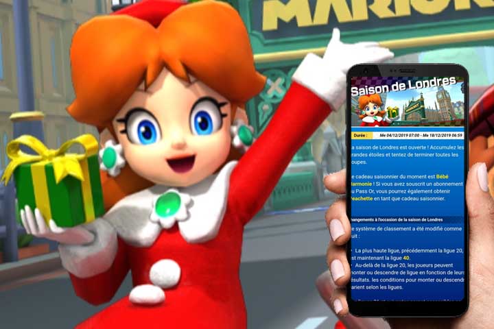 Mario Kart Tour : Ligue 40, on peut dépasser la ligue 20 avec la saison Londres