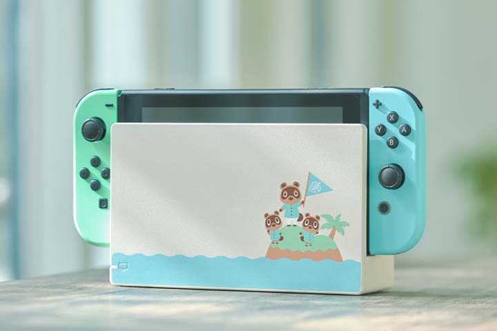 Animal Crossing New Horizons : Une Switch à l’effigie du jeu bientôt en vente