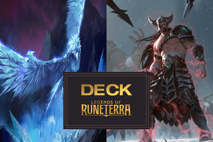 Legends of Runeterra : Deck Contrôle Frejlord et Iles obscures avec Anivia et Tryndamere sur LoR