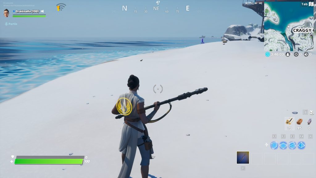 Fortnite : Allumer des feux d’artifice de glace sur les plages de Sweaty Sands, Craggy Cliffs ou Dirty Docks, défis hivernaux