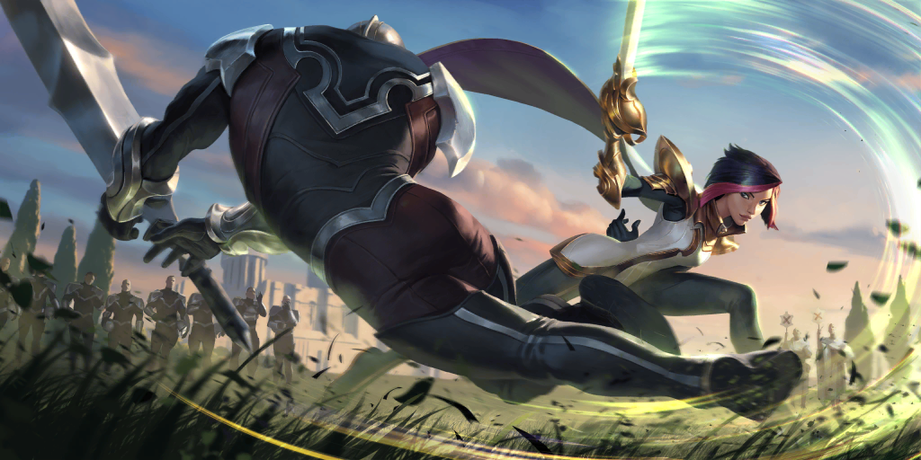 Fiora sur Legends of Runeterra, infos sur le champion de LoR – Carte de Demacia