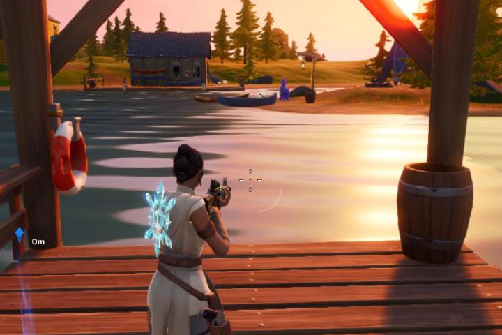Fortnite : Attraper un poisson au lac des canoës, à Lazy Lake et à l’étang poissonneux, défis Camaïeu vs Allure