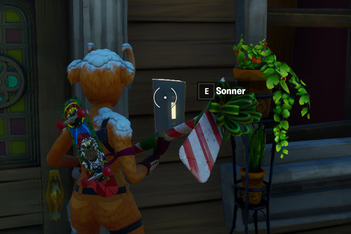 Fortnite : Sonner à la porte d’une maison, défis Octuple vs Scratch