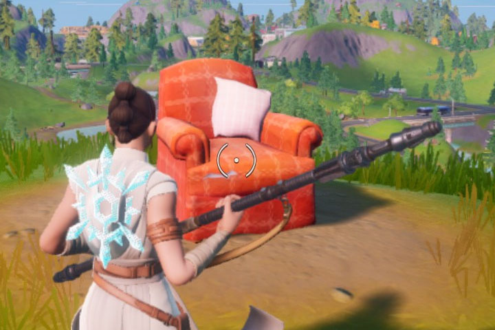 Fortnite : Visiter un fauteuil inclinable isolé, une station de radio et un cinéma en plein air, défis Camaïeu vs Allure