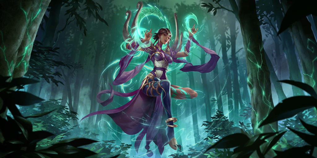 Karma sur Legends of Runeterra, infos sur le champion de LoR – Carte de Ionia