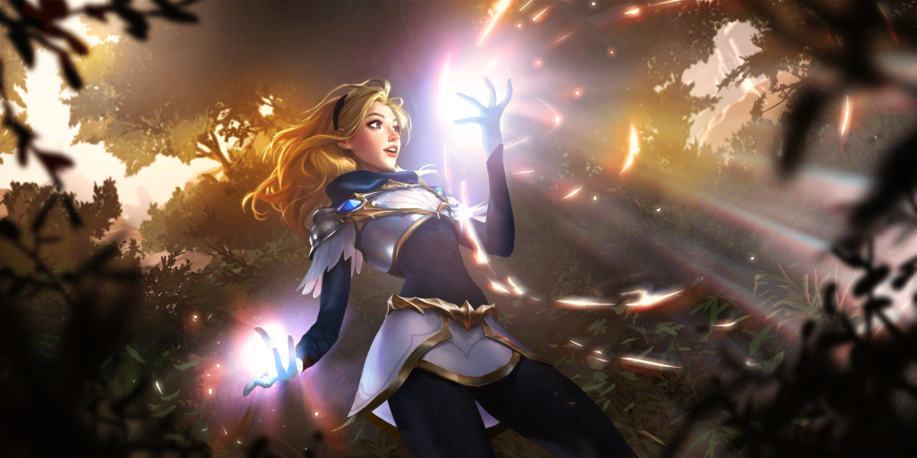 Lux sur Legends of Runeterra, infos sur le champion de LoR – Carte de Demacia