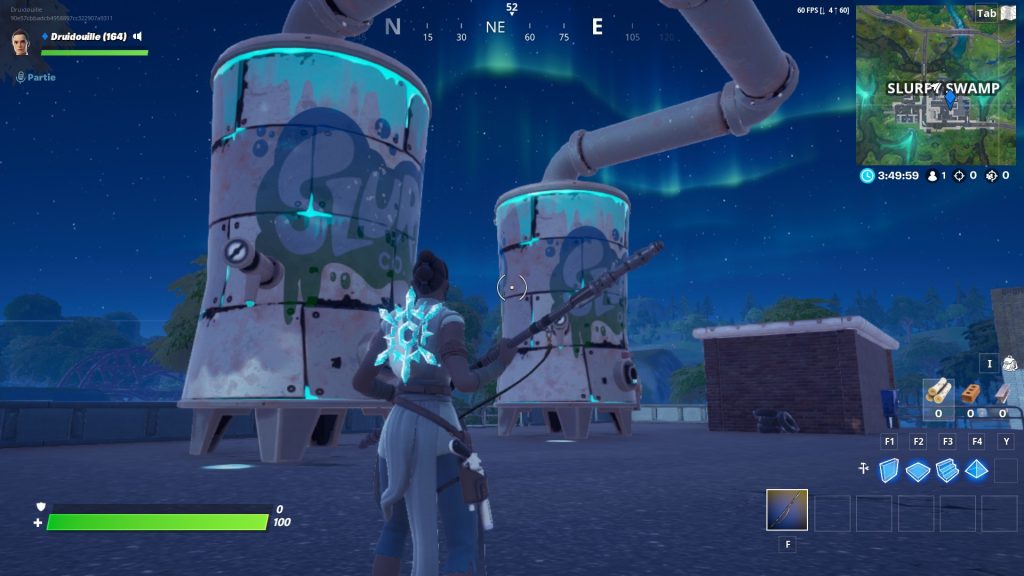 Fortnite : Détruire des barils de bleuvage, des camions de bleuvage ou des silos de bleuvage, défi