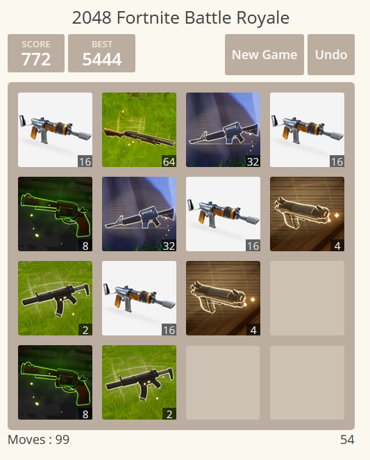2048 Fortnite : Une version du Battle Royale existe