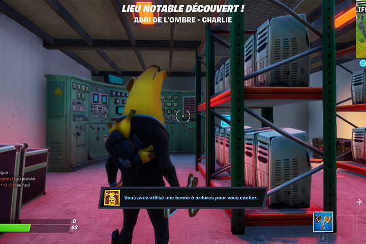 Fortnite : Trouver des abris de l’ombre, défi semaine 2 saison 2