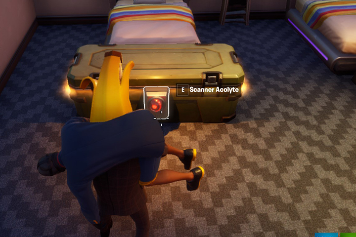 Fortnite : Ouvrir des coffres verrouillés par un scanner d’identité, défi semaine 2 saison 2