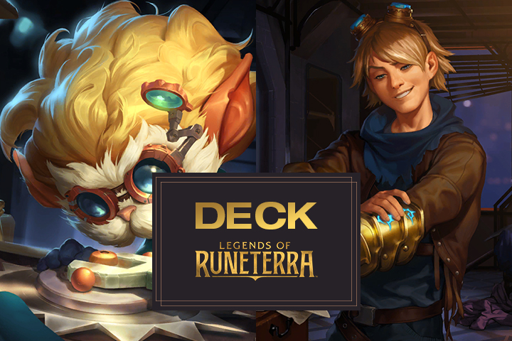 Legends of Runeterra : Deck Contrôle Sorts Piltover & Zaun et Ionia avec Heimerdinger et Ezreal sur LoR