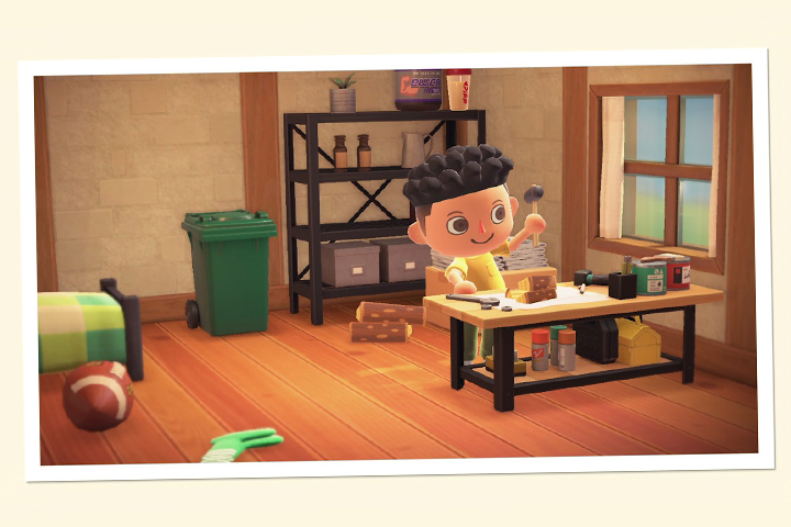 Animal Crossing New Horizons : L’établi de bricolage, plans et matériaux, comment ça marche ?