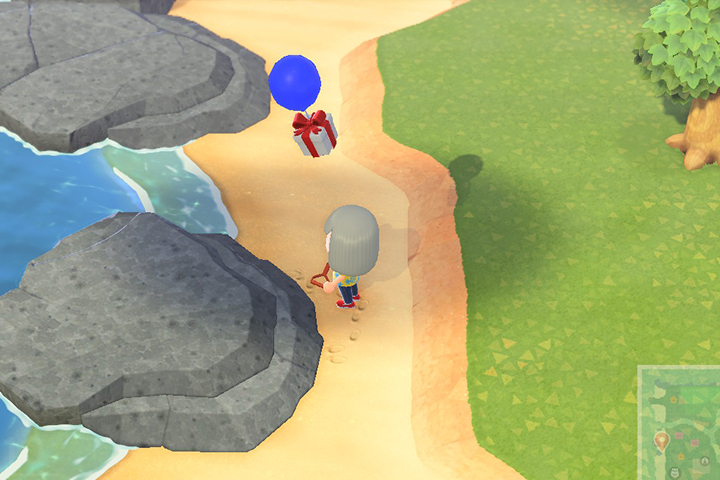 Animal Crossing New Horizons : Cadeaux ballons, comment les attraper ? Guide et astuce