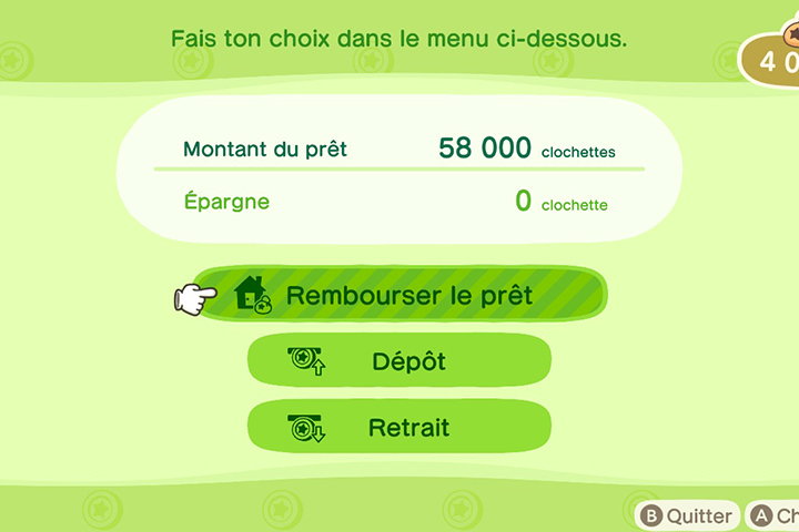 Animal Crossing New Horizons : Emprunts, tous les prêts et comment les rembourser, guide et astuce