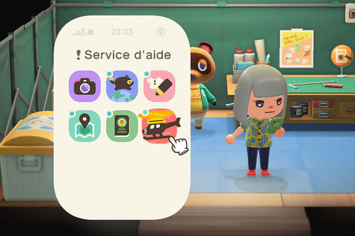Animal Crossing New Horizons : NookPhone, toutes les applications