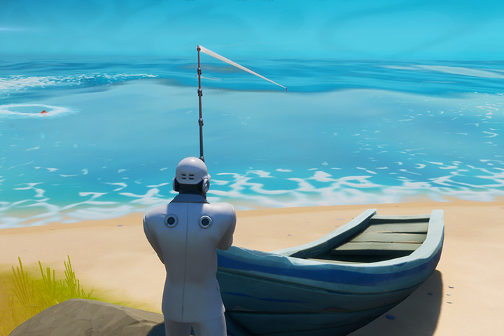 Fortnite : Pêcher une arme, une boîte de conserve et un poisson, défi semaine 6 saison 2