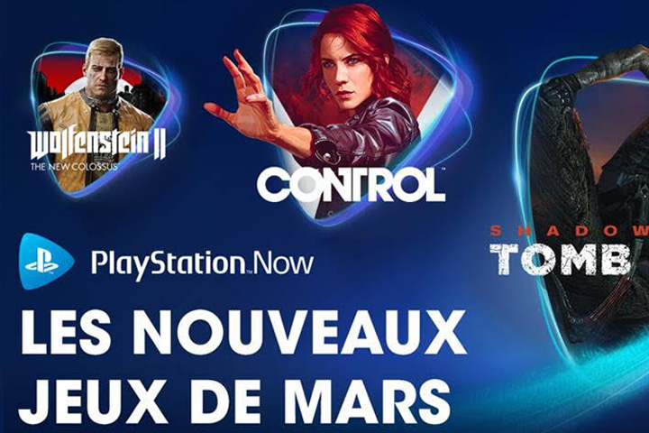 PS Now, les nouveaux jeux du mois de mars sur PlayStation