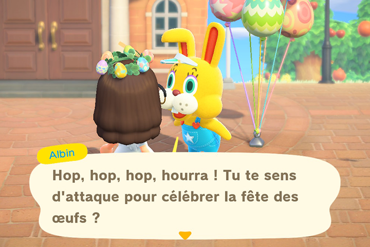 Animal Crossing New Horizons : Fête des oeufs et récompense d’Albin, tout sur l’événement de Pâques du 4 avril