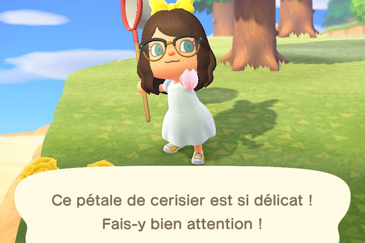 Pétales de cerisiers dans Animal Crossing, comment en avoir ?